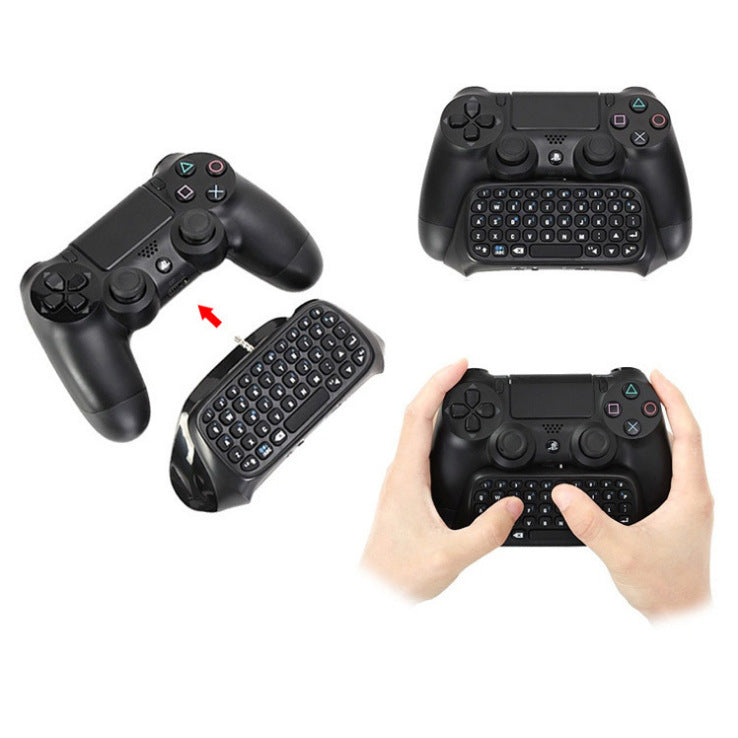 Teclado Inalámbrico Bluetooth para Mando PS4 – Chat y Gaming Más Rápido