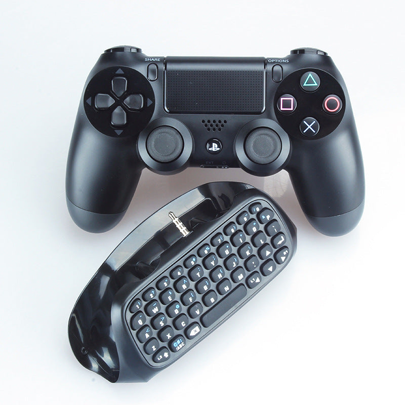 Teclado Inalámbrico Bluetooth para Mando PS4 – Chat y Gaming Más Rápido