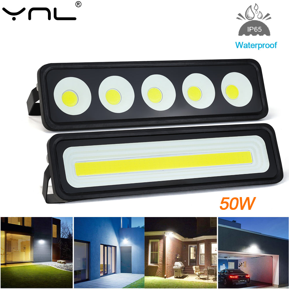 Reflector LED 50W Exterior IP66 | 5000 Lúmenes, Luz Cálida o Fría