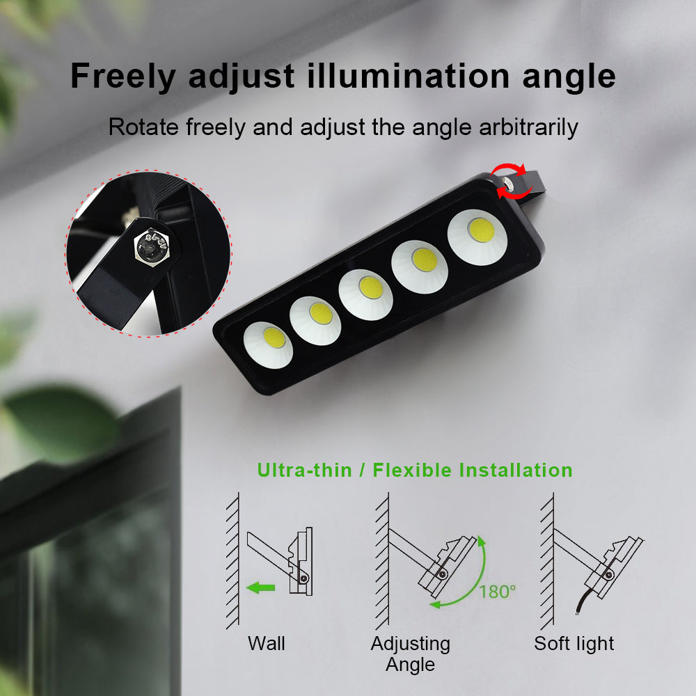 Reflector LED 50W Exterior IP66 | 5000 Lúmenes, Luz Cálida o Fría