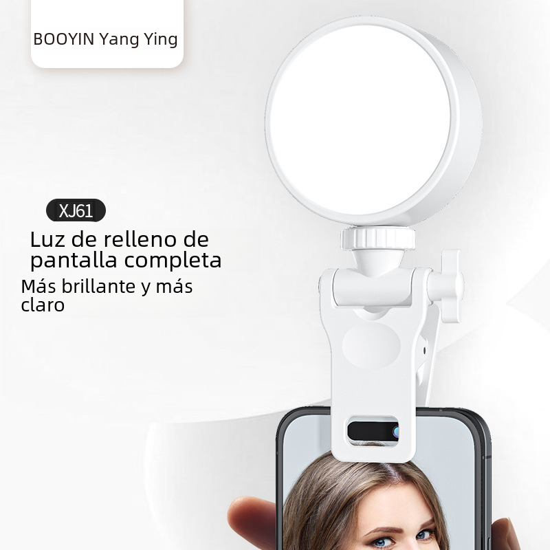 Mini Ring Light for Selfies and Video Conferencing