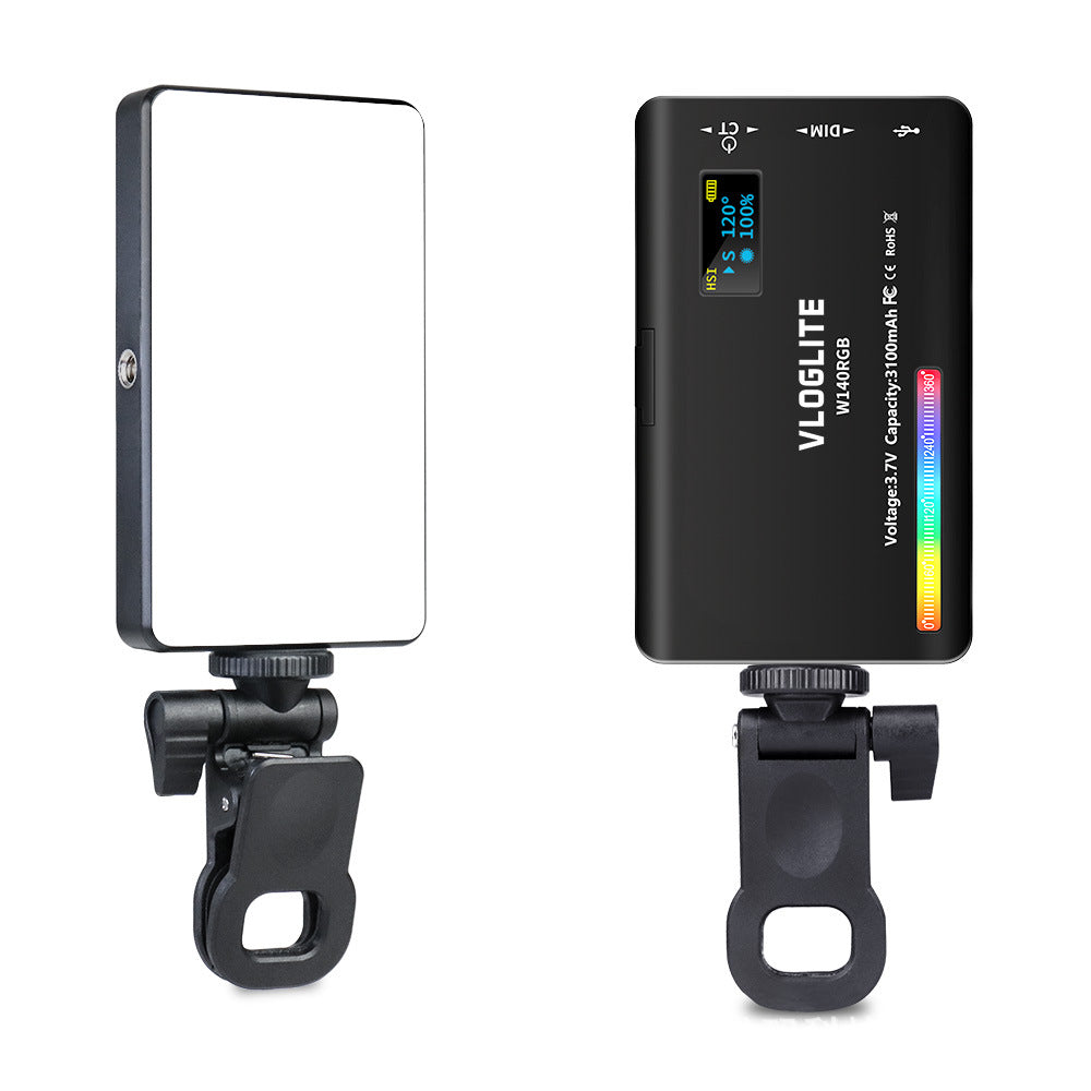 W140 RGB Mobile Live Stream LED Beauty Light