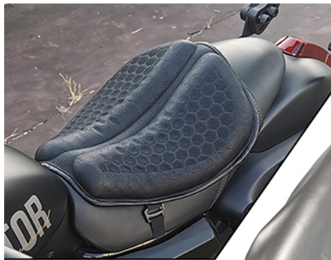 Honeycomb Gel Motorcycle Saddle