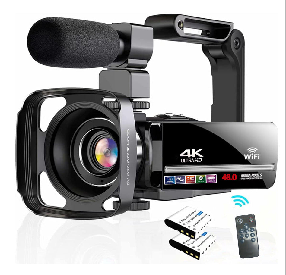 4K HD Digital Camera with 48MP and Touch Screen