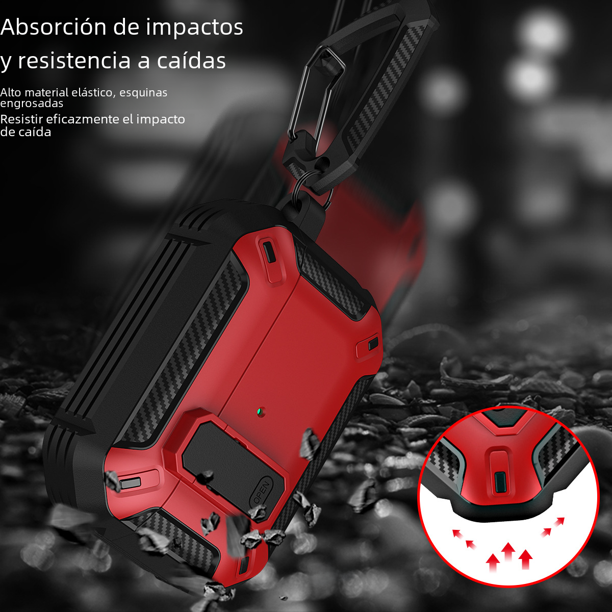 Creative Dual-Color Case for AirPods Pro 2 & 3